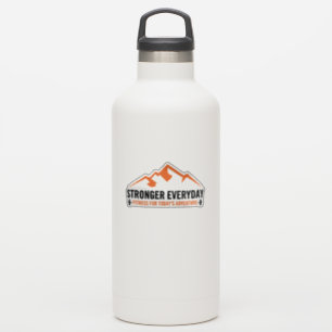 Stronger Everyday Logo Sticker for Water Bottle