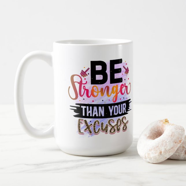 Stronger  - Mug (With Donut)