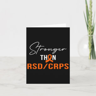 Stronger Rsd Crps Warrior Rsd Crps Awareness Card