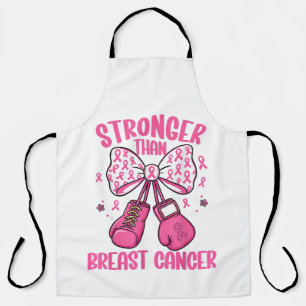 Stronger Than Breast Cancer Apron