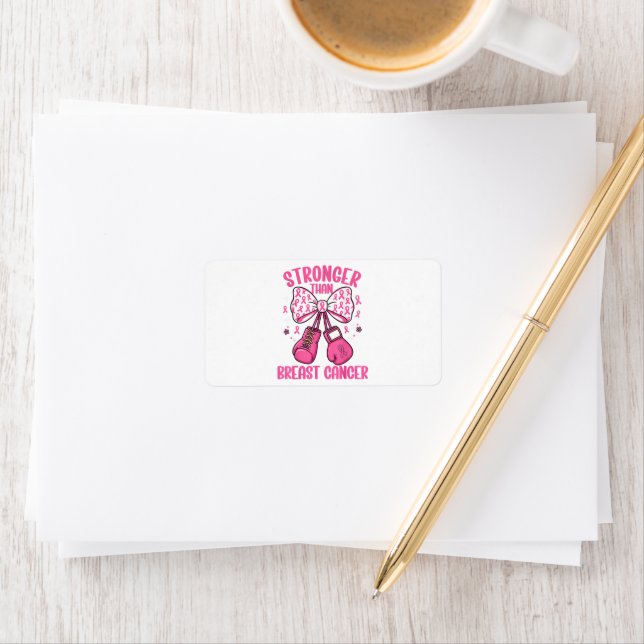 Stronger Than Breast Cancer Label (Insitu)