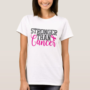 Stronger Than Cancer   Breast Cancer Awareness T-Shirt