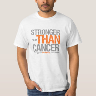 Stronger Than Cancer - Leukaemia T-Shirt