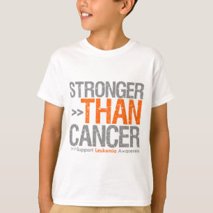 Stronger Than Cancer - Leukaemia T-Shirt