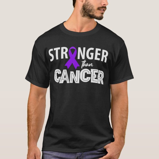 Stronger Than  Cancer T-Shirt (Front)