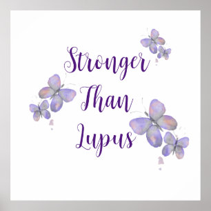 Stronger Than Lupus Poster