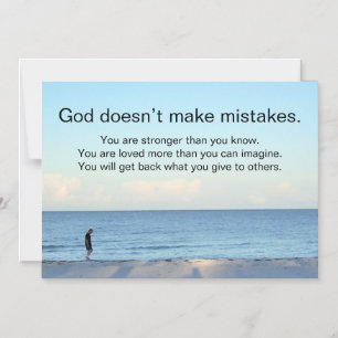 Stronger Than You Know Magnetic Card
