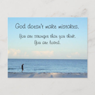 Stronger Than You Think Postcard