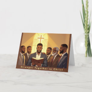 Stronger Together in Christ Greeting Card