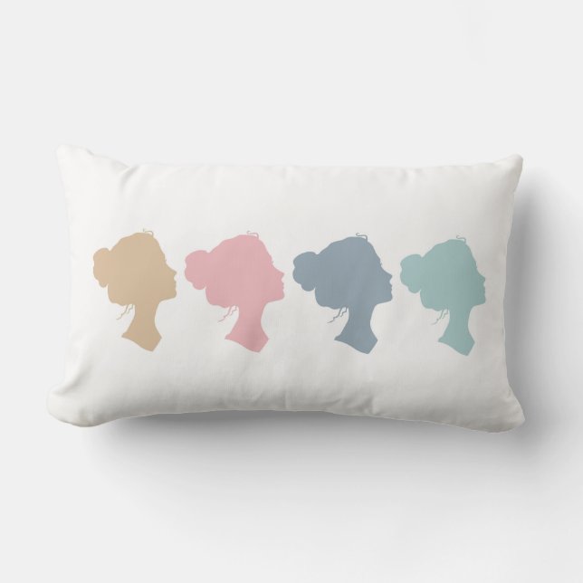 Stronger Together - Pastels Lumbar Cushion (Front)