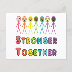 Stronger Together Postcard