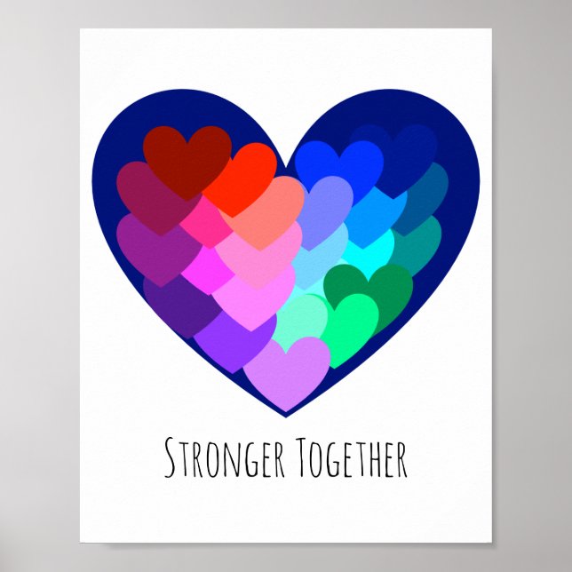 "Stronger Together" Poster (Front)