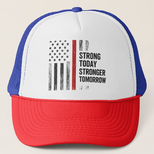 Stronger Tomorrow Trucker Hat (Front)