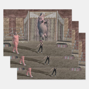 Strongest Girl In The World Wrapping Paper Sheet