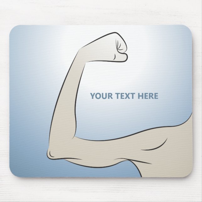 STRONGEST MAN I KNOW MOUSE MAT (Front)