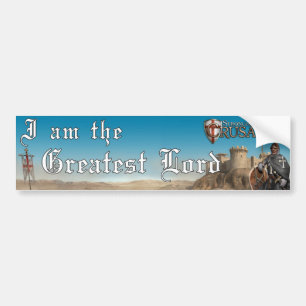 Stronghold Crusader - Greatest Lord 1 Bumper Sticker