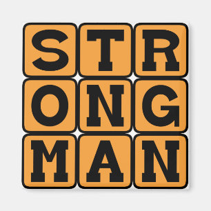 Strongman, Bodybuilder Magnet