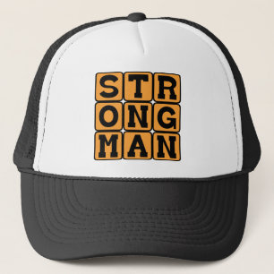 Strongman, Bodybuilder Trucker Hat