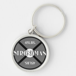 Strongman Weightlifter Keychain