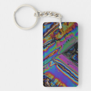 Strontium under the microscope key ring