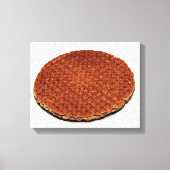 Stroopwafel Canvas Print (Front)