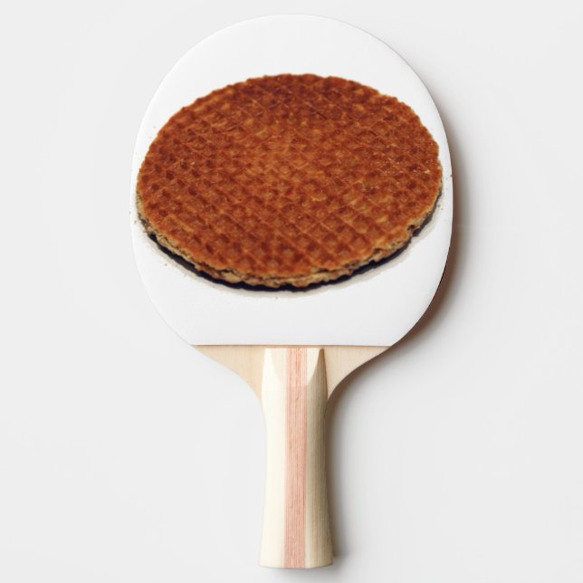 Stroopwafel Ping Pong Paddle (Front)