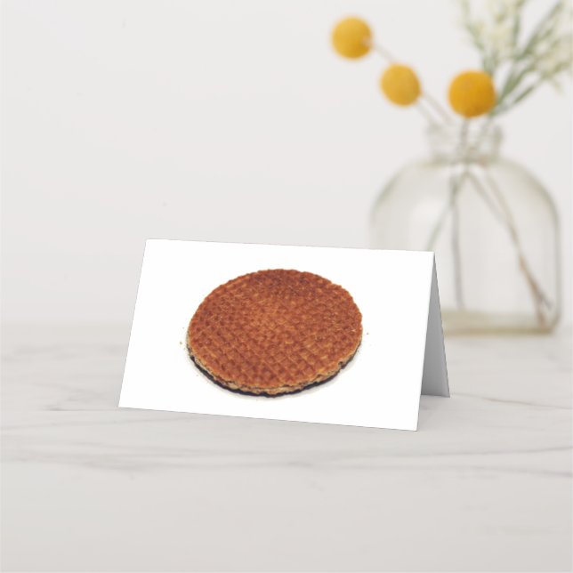 Stroopwafel Place Card (Front)