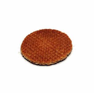 Stroopwafel Standing Photo Sculpture