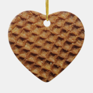 Stroopwafels Ceramic Tree Decoration