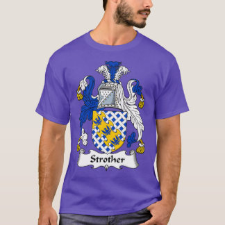 Strother Coat of Arms Family Crest  T-Shirt