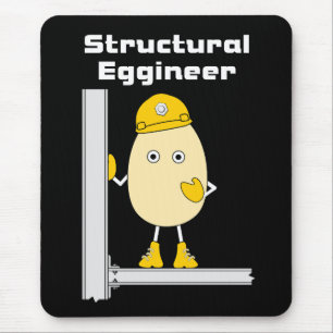 Structural Eggineer T-Shirt Mouse Mat