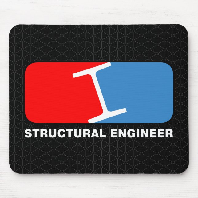Structural Engineer League Mouse Mat (Front)