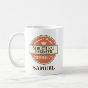Structural Engineer Personalised Office Mug Gift