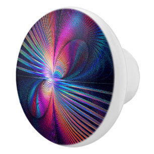 Structural Iridescence Ceramic Knob