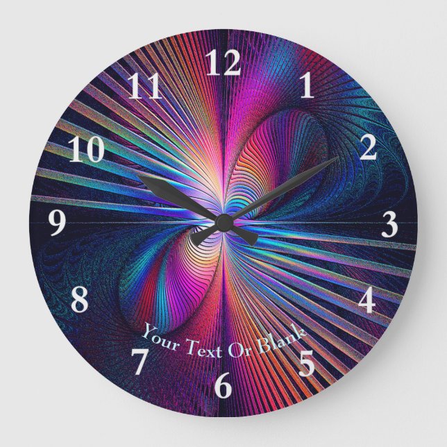 Structural Iridescence Large Clock (Front)