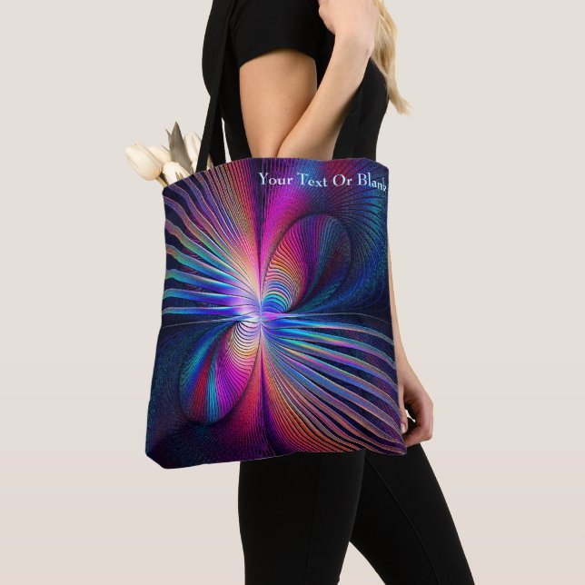 Structural Iridescence Tote Bag (Close Up)