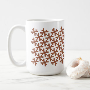Structure 5   Rust Coffee Mug