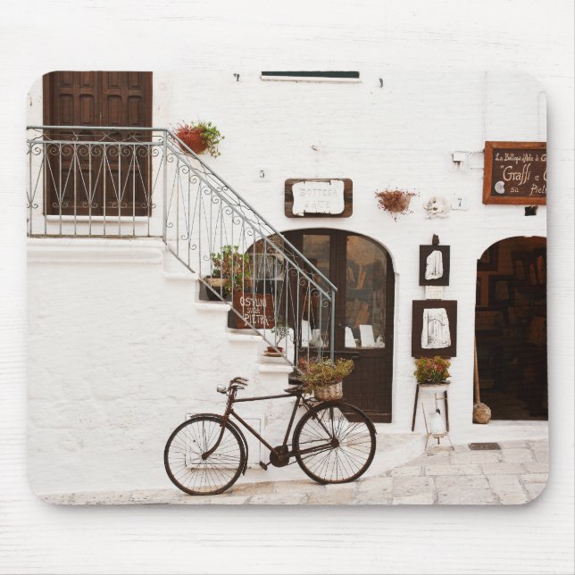 Structure, Construction, Infrastructure, Bicycle Mouse Mat (Front)