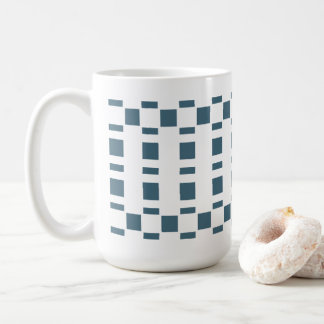 Structure F | Teal Blue Coffee Mug