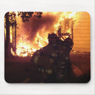 Structure Fire Mouse Mat