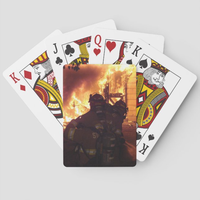 Structure Fire Playing Cards (Back)