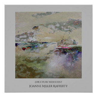 Structure Iridescent Poster