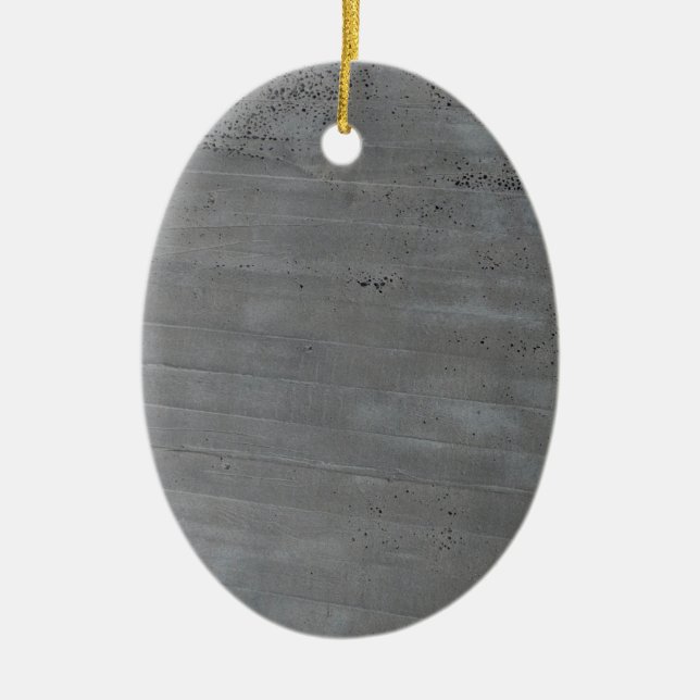 Structure of cement ceramic tree decoration (Front)