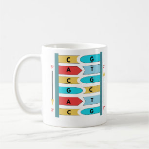 STRUCTURE OF DNA Science Classroom, Biology Gifts  Coffee Mug