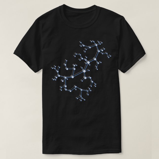 Structure of molecule and communication 13 T-Shirt (Design Front)