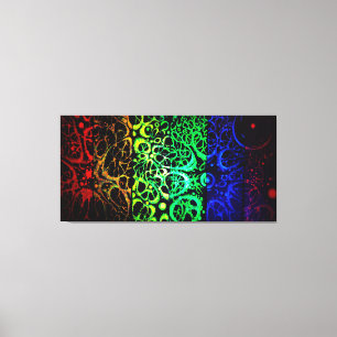 Structure of the universe canvas print