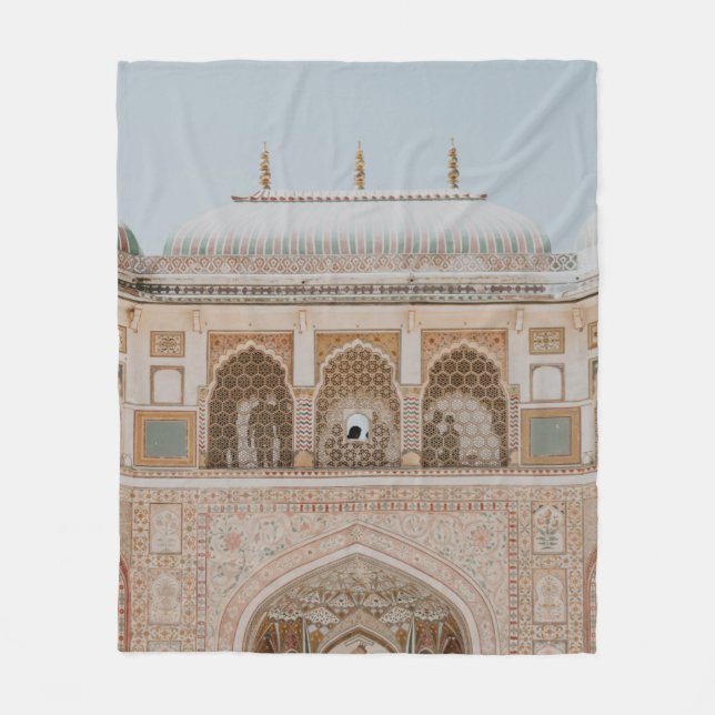 STRUCTURE UNDER CLEAR SKY FLEECE BLANKET (Front)