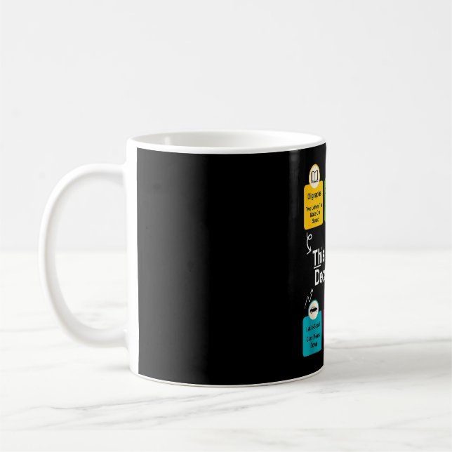 Structured literacy this shirt is decodable coffee mug (Left)