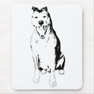 Structured Seated Shape Mouse Mat
