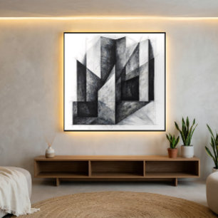 Structures of Thought Canvas Print